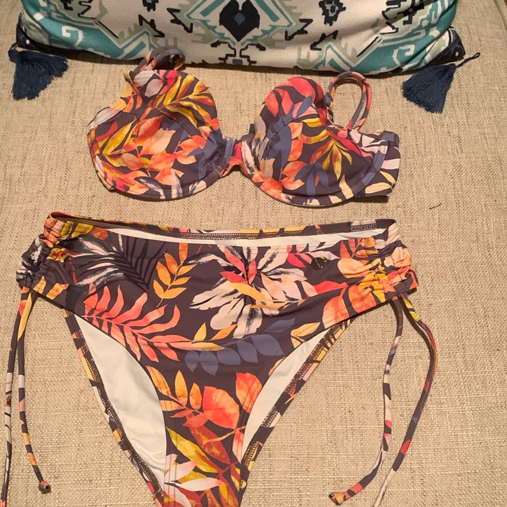 Two piece bathing suit